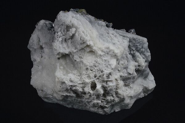 Cleiophane on Quartz, Galena, Chalcopyrite