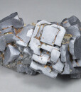 skeletal Galena, Sphalerite, Calcite