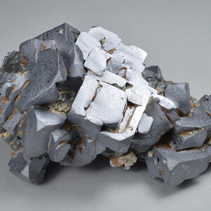 skeletal Galena, Sphalerite, Calcite
