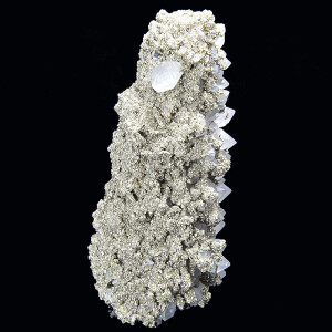 Quartz var.Amethyst, Pyrite