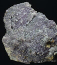 Quartz var.Amethyst, Chalcopyrite, Sphalerite, Galena