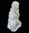 Quartz var.Amethyst, Pyrite