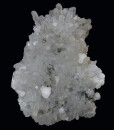 Quartz, Calcite, Pyrite, Rhodochrosite