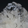 Quartz, gem Sphalerite var.Cleiopohane, Galena, Chalcopyrite, Siderite