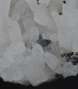 Quartz, Galena, Sphalerite, Chalcopyrite