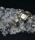 Pyrite, Quartz, Sphalerite, Chlorite - floater
