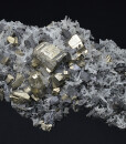Pyrite, Quartz, Sphalerite, Chlorite - floater
