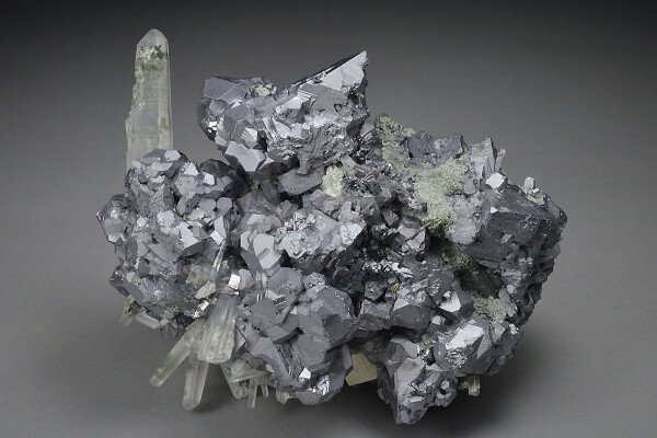 Galena, Quartz, Pyrite