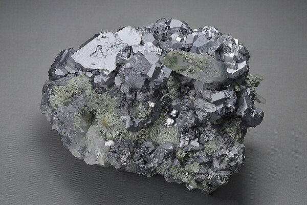 Galena, Quartz, Pyrite