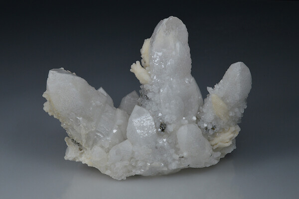 Quartz, Calcite, Chalcopyrite