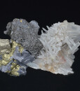 Quartz, Chalcopyrite, Galena, Sphalerite
