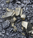 Quartz, Sphalerite, skeletal Galena, Pyrite, Chalcopyrite