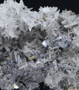Quartz, Sphalerite, skeletal Galena, Pyrite, Chalcopyrite
