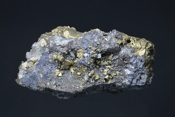 Chalcopyrite, Pyrite, Quartz, Galena, Sphalerite