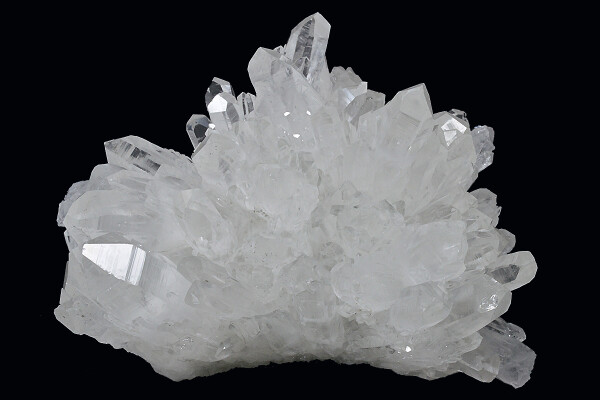 Quartz with inclusions