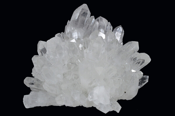 Quartz with inclusions