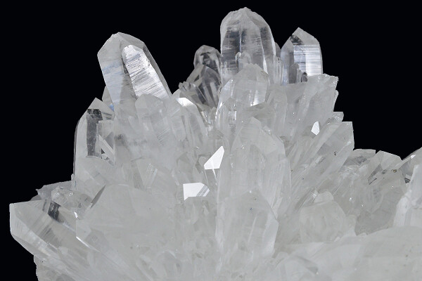 Quartz with inclusions