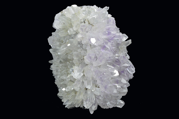 Quartz var.Amethyst, Pyrite