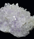 Quartz var.Amethyst, Pyrite