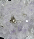 Quartz var.Amethyst, Pyrite