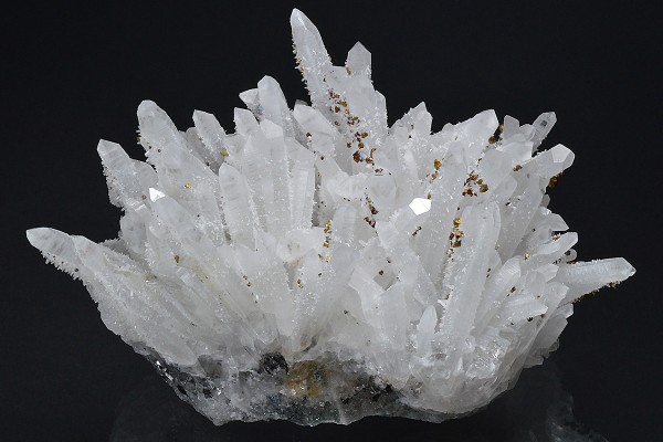 Quartz, Chalcopyrite, Pyrite