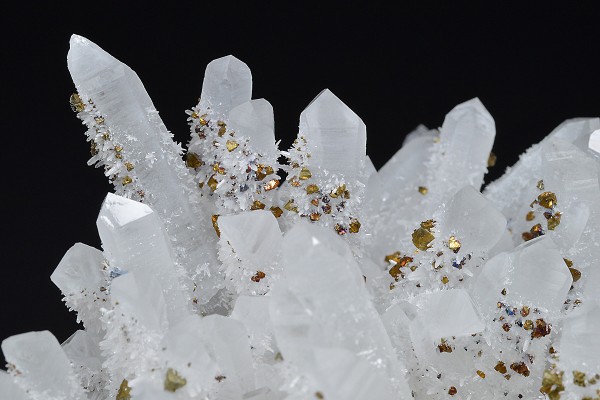 Quartz, Chalcopyrite, Pyrite
