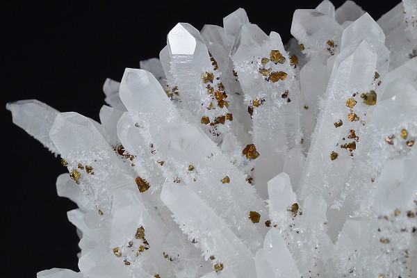 Quartz, Chalcopyrite, Pyrite