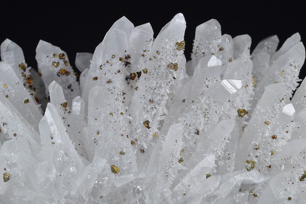 Quartz, Chalcopyrite, Pyrite