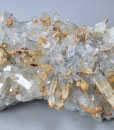 Quartz, Siderite, Pyrite, Calcite