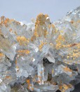 Quartz, Siderite, Pyrite, Calcite