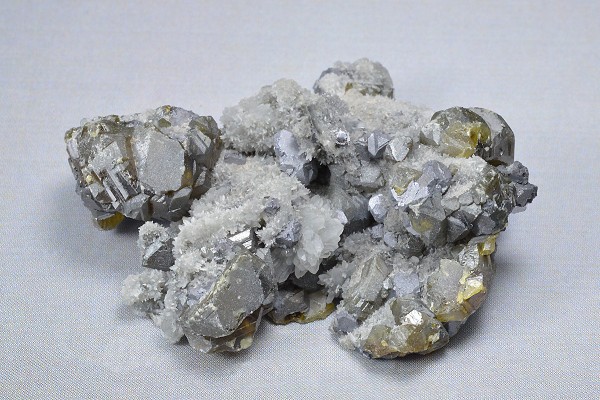 Cleiophane and Galena on Quartz