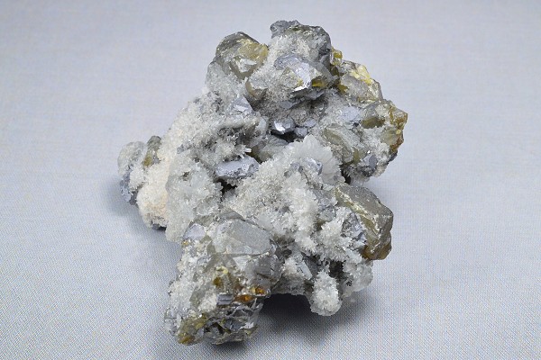 Cleiophane and Galena on Quartz