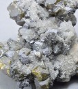 Cleiophane and Galena on Quartz