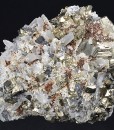 Pyrite, Quartz, Sphalerite, Chalcopyrite