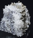 Quartz, Galena, Calcite, Pyrite, Siderite