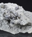 Cleiophane on Quartz, Galena