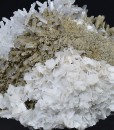 Quartz, Galena, Calcite, Pyrite, Siderite