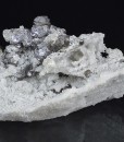 Cleiophane on Quartz, Galena