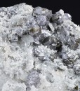 Cleiophane on Quartz, Galena