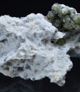 Cleiophane on Quartz, Galena