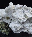 Cleiophane on Quartz, Galena