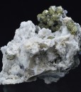 Cleiophane on Quartz, Galena