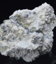 Cleiophane on Quartz, Galena