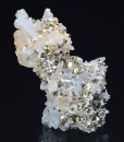 Pyrite on Quartz