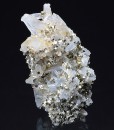 Pyrite on Quartz