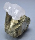 Calcite on Chalcopyrite
