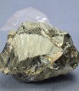 Calcite on Chalcopyrite