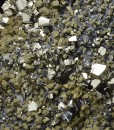 Pyrite, Chalcopyrite, Quartz, Sphalerite - floater