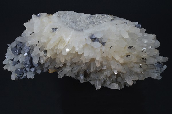 Quartz, Galena, Siderite, Chalcopyrite, Sphalerite