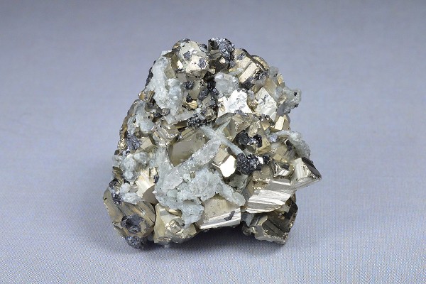 Pyrite, Sphalerite, Quartz